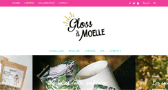 Desktop Screenshot of glossamoelle.com